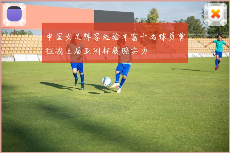 中国女足阵容经验丰富十名球员曾征战上届亚洲杯展现实力